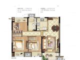 棠颂云著_3室2厅1卫 建面87平米