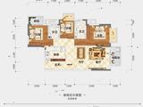 大唐世茂锦绣世家_3室2厅2卫 建面91平米