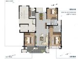 东樾名庭_3室2厅2卫 建面110平米