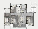 实地无锡常春藤_4室2厅2卫 建面125平米
