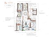 慧谷LY100_4室2厅2卫 建面163平米