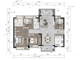 时代美宸二期_4室2厅2卫 建面142平米