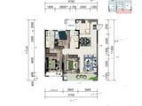 中交保利江语云城_3室2厅2卫 建面109平米