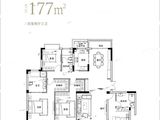 长沙宝能公馆_4室2厅3卫 建面177平米