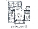 陕建沣渭壹号院_4室2厅3卫 建面171平米