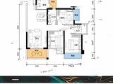 五象湖1号_3室2厅2卫 建面107平米