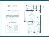 碧桂园天玺湾_3室2厅2卫 建面129平米