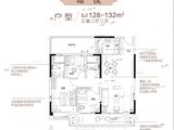 潍坊碧桂园未来城_3室2厅2卫 建面128平米