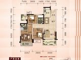 天隆江湾学府_3室2厅2卫 建面93平米