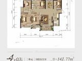 交投地产和顺园_5室2厅2卫 建面142平米