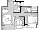 山河万象_2室2厅1卫 建面75平米