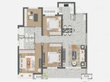 中海华樾_4室2厅2卫 建面129平米