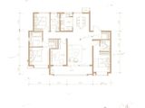 融创时代中心_4室2厅3卫 建面175平米