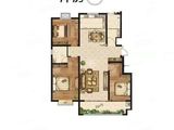 汇铭春城里_3室2厅2卫 建面135平米