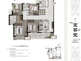 建发和玺_4室2厅2卫 建面127平米