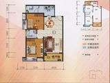 翰林居_2室2厅1卫 建面81平米