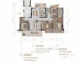美的悦江府_4室2厅2卫 建面140平米