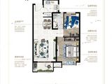 京南生态城_2室2厅1卫 建面87平米