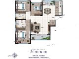 淄博茂业中心_3室2厅2卫 建面145平米