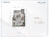 龙湖中德开春江悦茗_3室2厅1卫 建面127平米