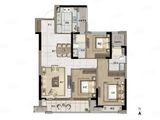 绿城百禾桂语江南_3室2厅2卫 建面120平米