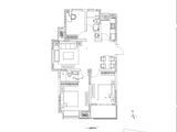 金裕上辰雅苑_3室2厅2卫 建面103平米