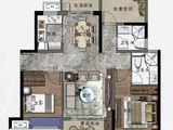 粤海城_3室2厅2卫 建面95平米