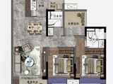 粤海城_3室2厅2卫 建面95平米