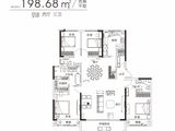 格润小镇_4室2厅3卫 建面198平米