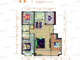 凤凰山国投阳光盛锦苑_4室2厅2卫 建面141平米