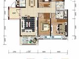 湘潭雅士林欣城_4室2厅2卫 建面138平米