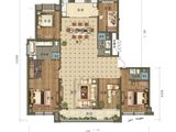 鸿森银滩广场_5室2厅3卫 建面212平米