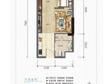 大理纳思城市春天（二期）_9栋-I6户型50.07平 建面50平米