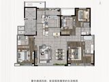 三迪灞河壹號_4室2厅3卫 建面180平米