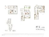 蓝城桃花源_4室2厅3卫 建面175平米