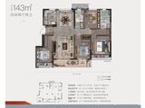金地鸣庐府_4室2厅2卫 建面143平米
