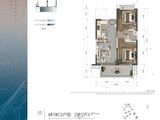 融创钻石海湾_2室2厅1卫 建面75平米