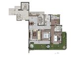 金地海丝未来社区_3室2厅2卫 建面105平米