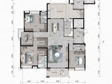 时代都荟大境_4室2厅3卫 建面258平米