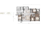 绿城西安和庐_4室2厅3卫 建面200平米