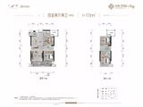 润和雅郡_4室2厅2卫 建面111平米