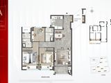 中海悦湖东方_3室2厅2卫 建面113平米