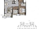 中梁暨阳时光_3室2厅2卫 建面88平米