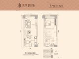 大新鸿基豪庭_2室2厅1卫 建面52平米