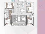 中洲紫轩_5室2厅3卫 建面168平米