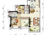 特发观月台_2室2厅2卫 建面88平米