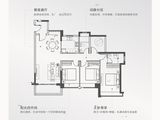 星河畔月湾_3室2厅2卫 建面126平米