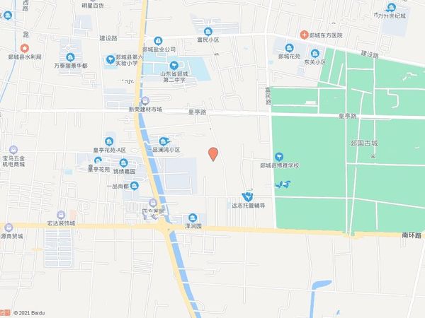 郯城街道办事处南皇亭社区，博雅郡小区东侧