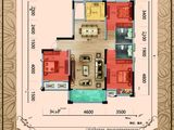 沙洋明弘华府_3室2厅2卫 建面134平米