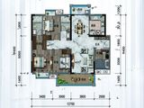 万山天玺_4室2厅2卫 建面128平米